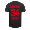 Bayer Leverkusen Granit Xhaka #34 Heimtrikot 2023-24 Kurzarm